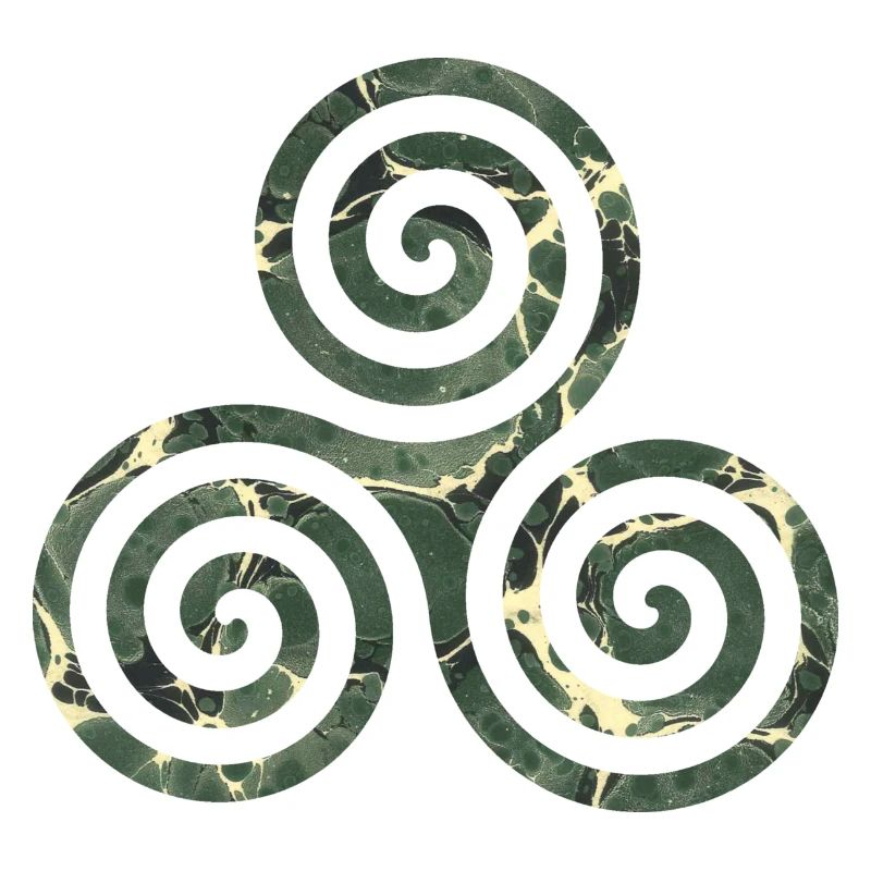 Celtic symbol triskele e 226