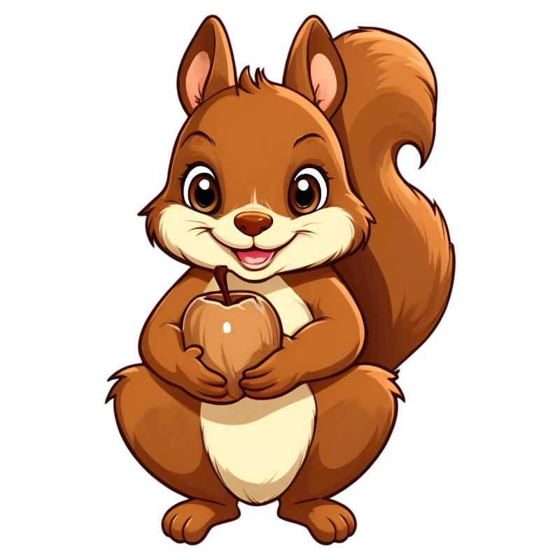 Eichhörnchen im Herbst