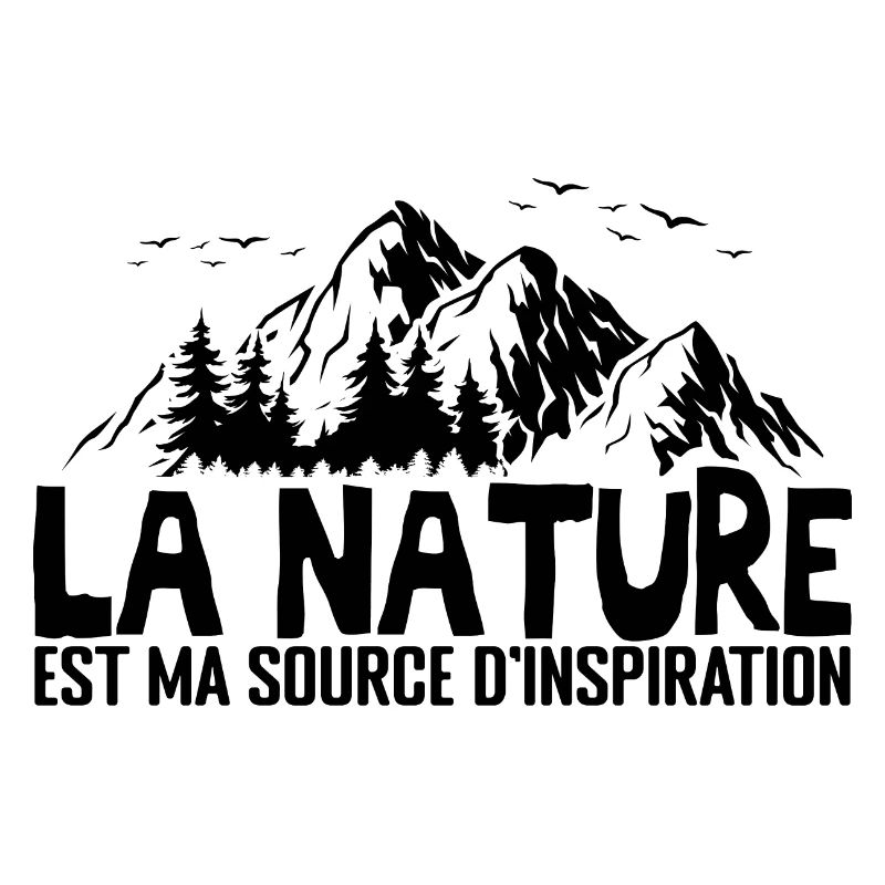 La nature est ma source d'inspiration