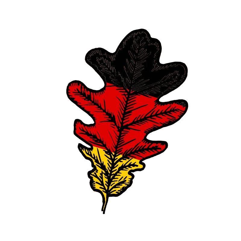 drapeau feuille de chêne