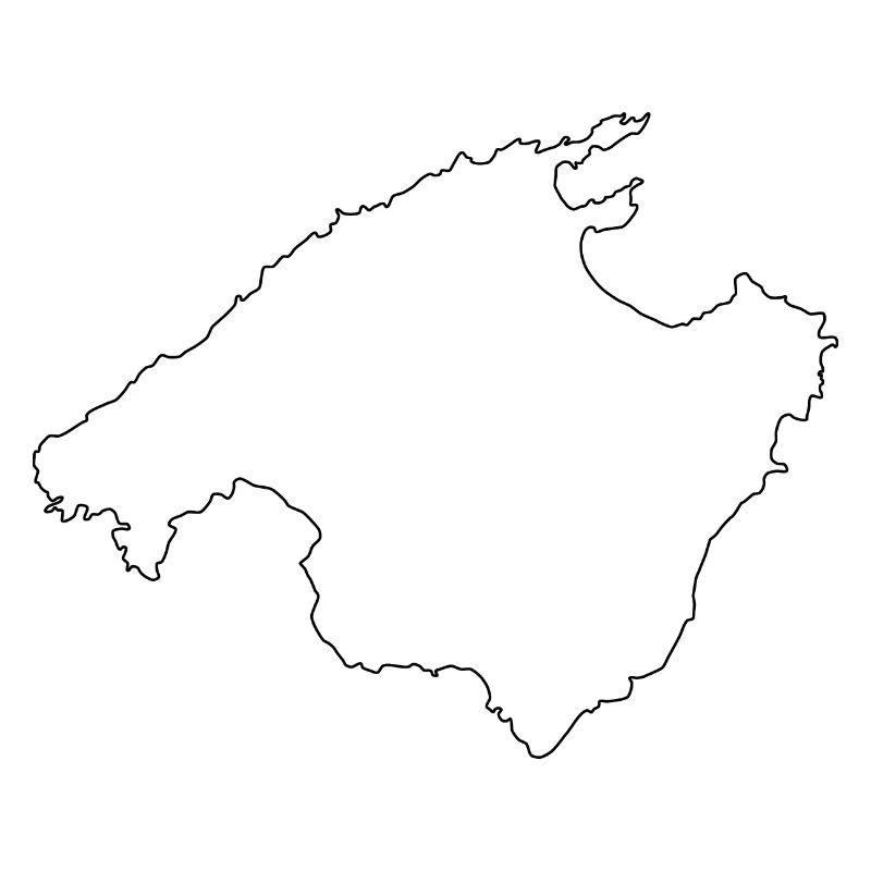 Mallorca Brustlogo