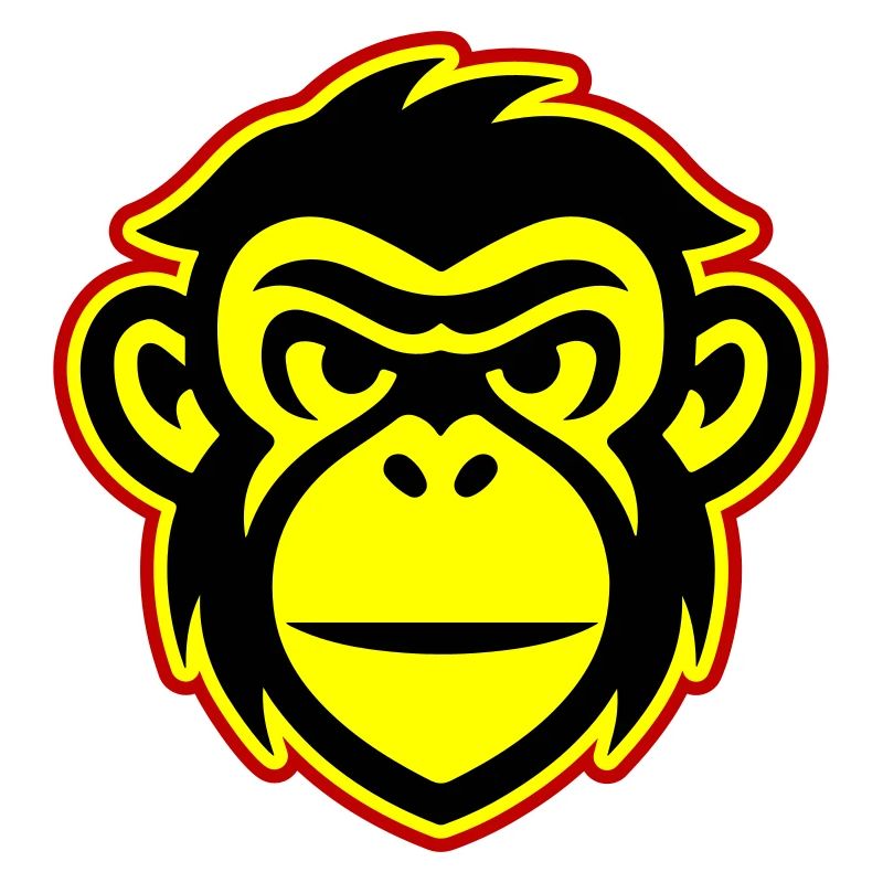 Affe Kopf