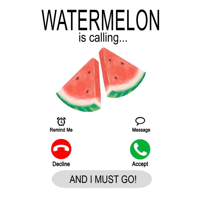 La pastèque appelle - Pastèque Pastèque Pastèque