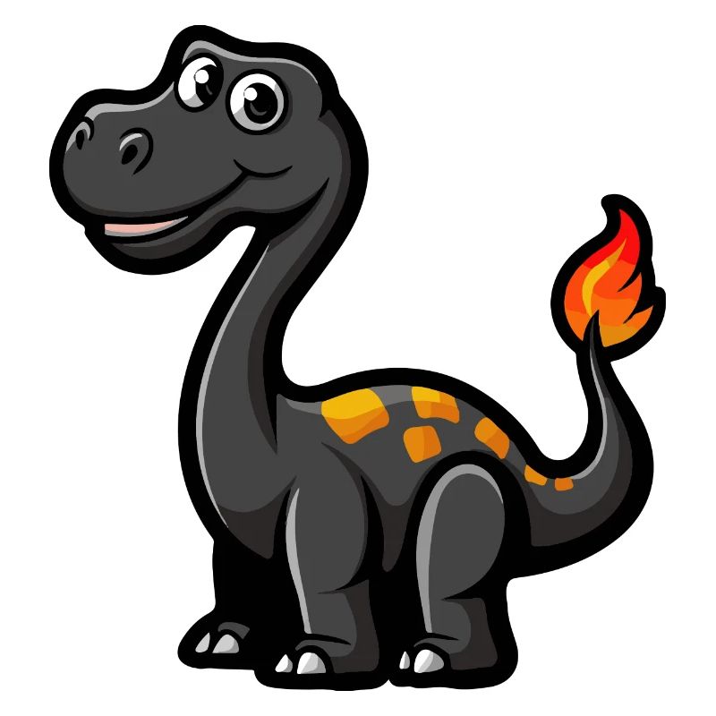 Dinosaur brontosaurus comic