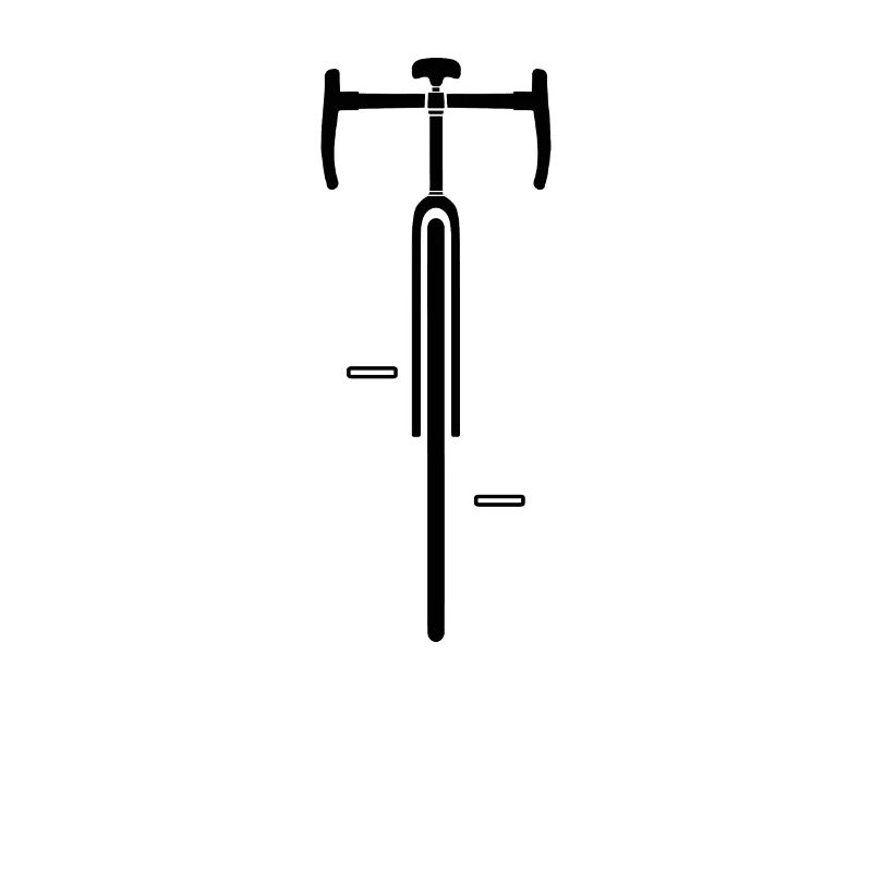 Vélo minimaliste conception vélo de course front