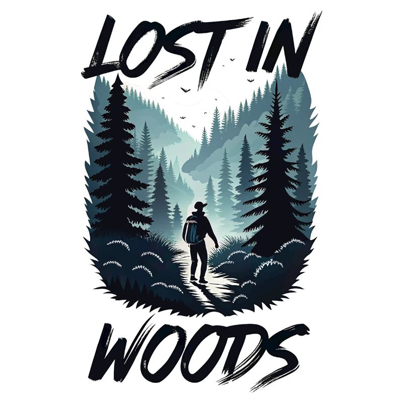 Perdu dans le bois Voyage dans la forêt