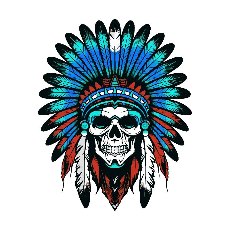 Crâne de chef indien Apache