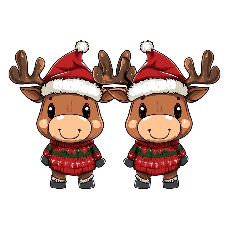 Équipe de Noël de l’orignal