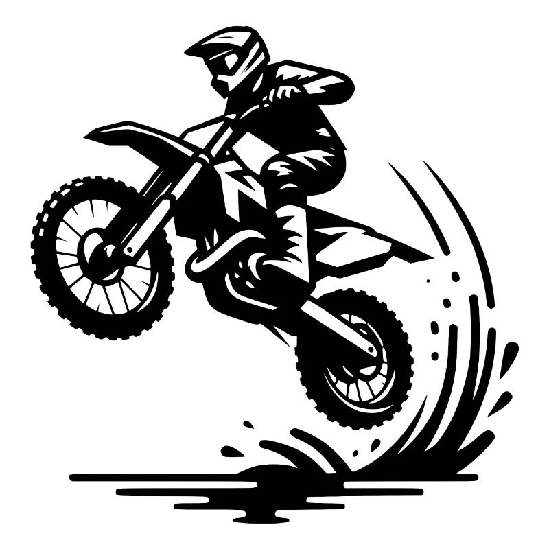 Machine de saut d’enduro de sport automobile