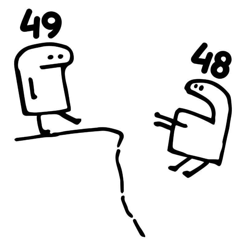 49 Jahre alt - 49. Geburtstag Spaß 49 Jahre altes Geschenk