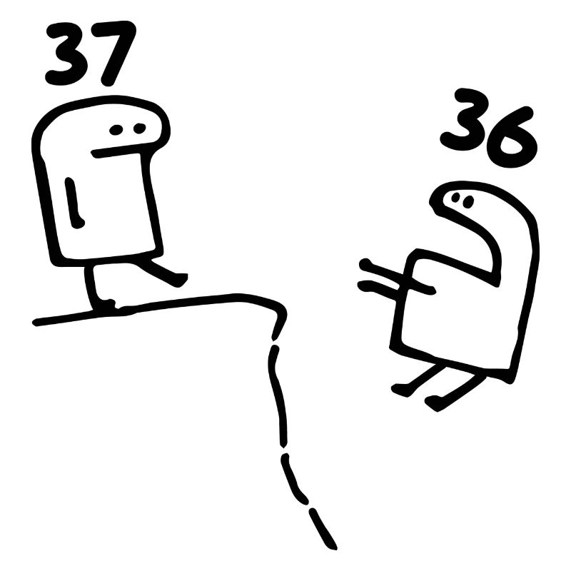 37 ans - Cadeau 37e Anniversaire Amusant 37 ans