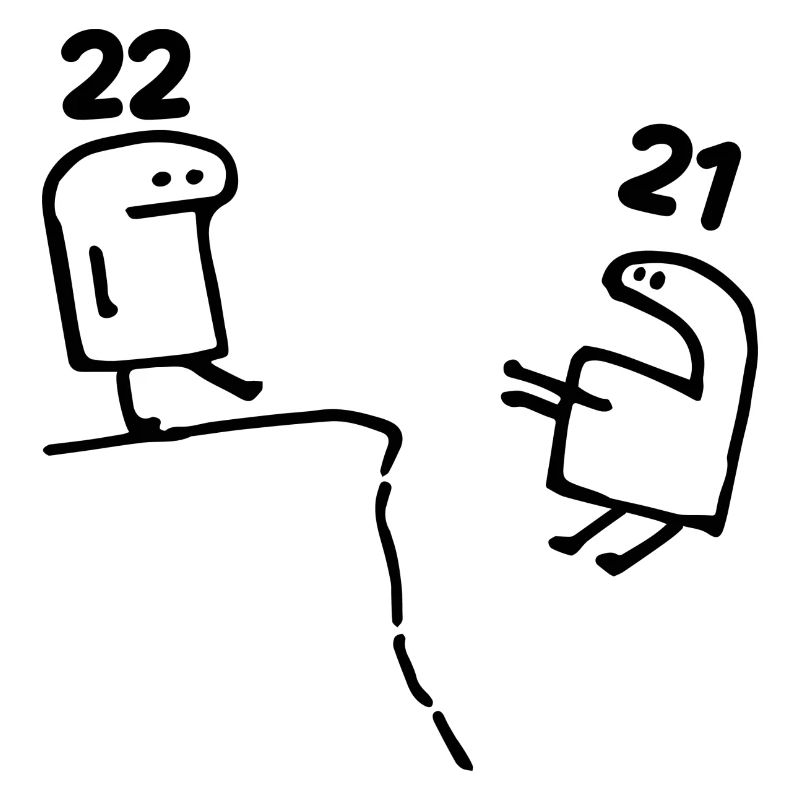 22 ans - Cadeau 22e Anniversaire Amusant 22 ans