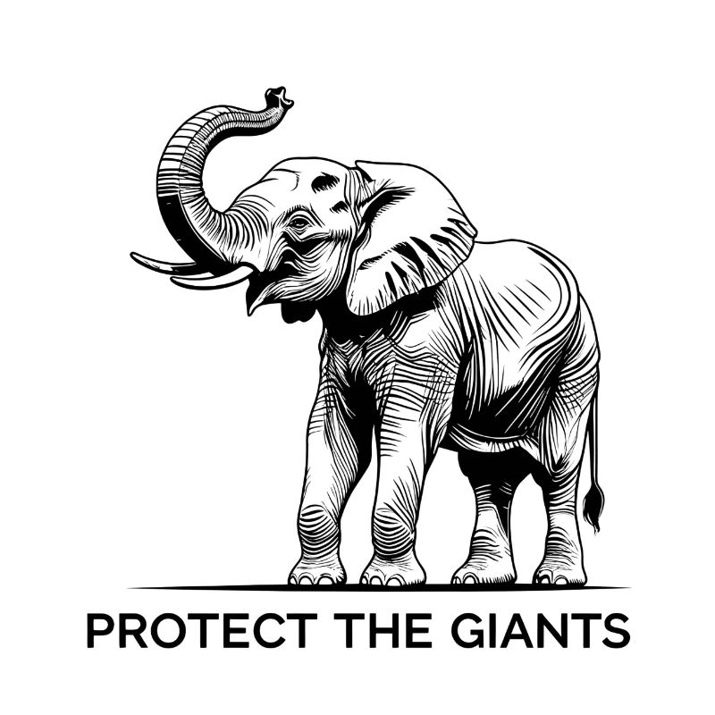 Fine Line Elephant – Protégez le géant