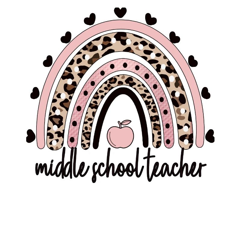 Maestro de escuela intermedia Maestro educador de escuela intermedia