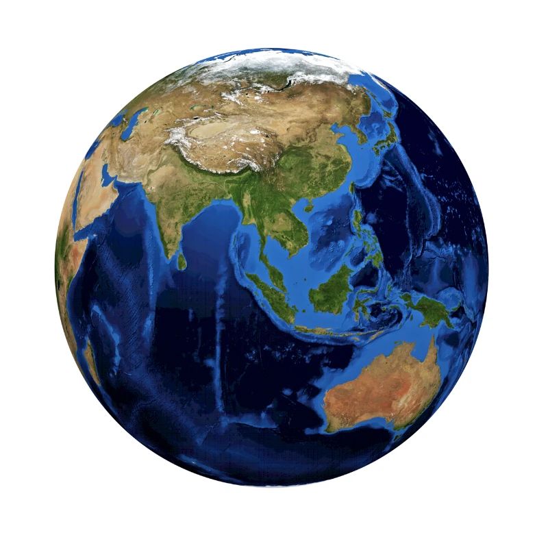 Le globe terrestre