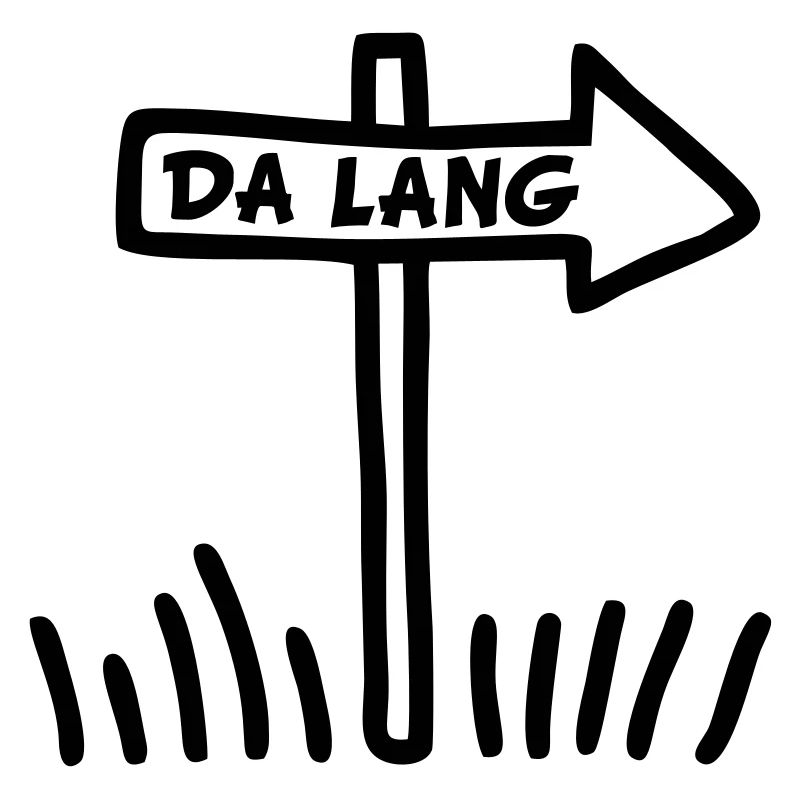 Da lang - rechts
