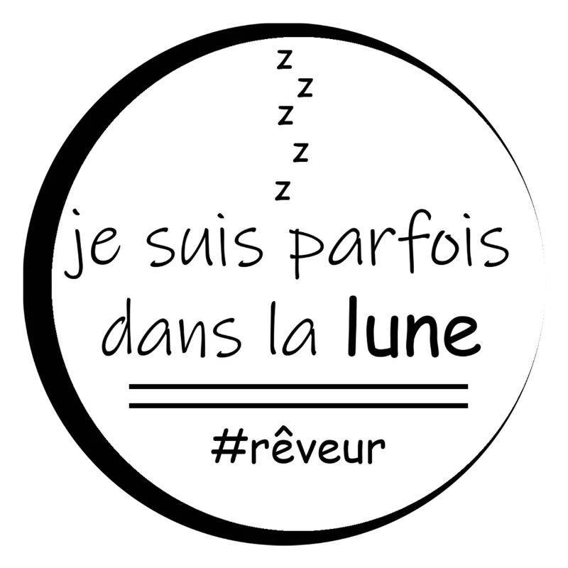 je suis parfois dans la lune