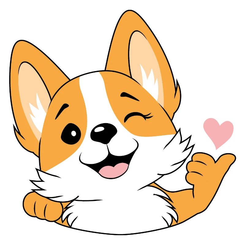 Bon clin d’œil corgi