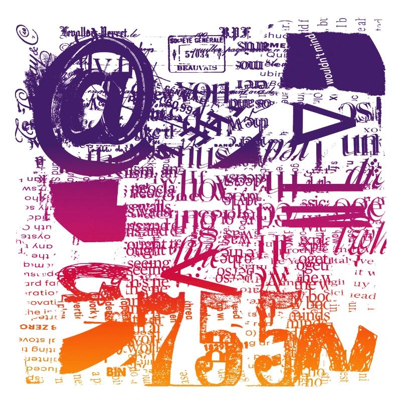 Newspaper Clips Scrapbook Magazines Alphabet Code