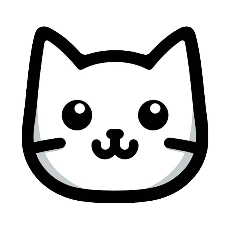 Conception simple pour chat