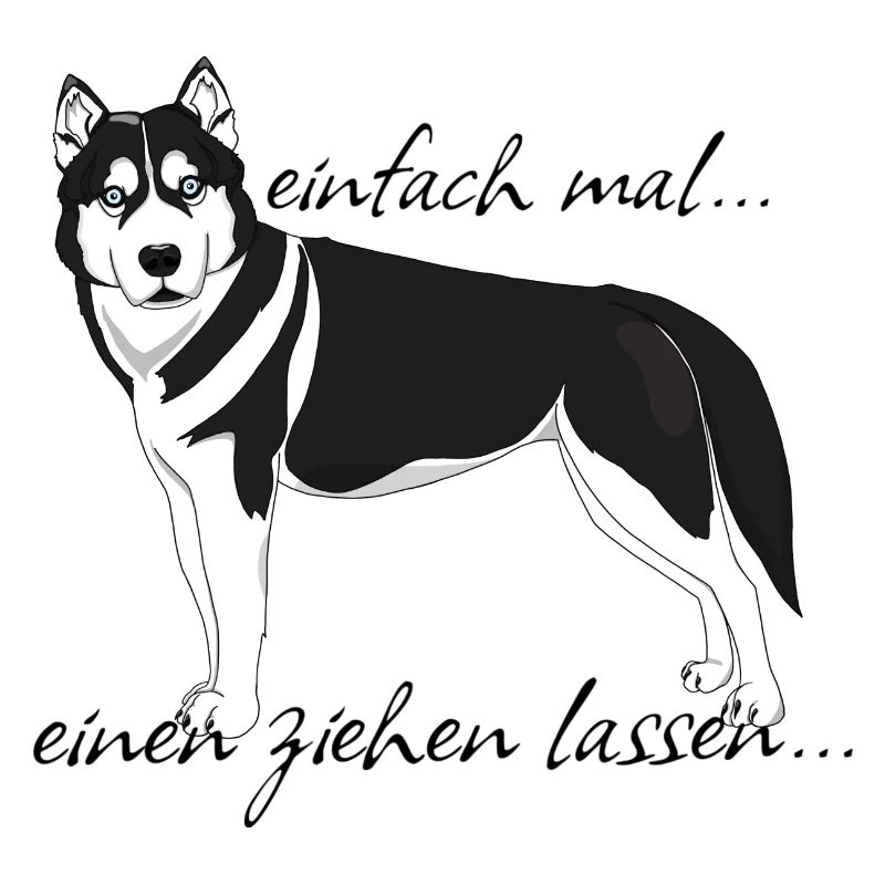 Husky "einfach mal einen ziehen lassen..."