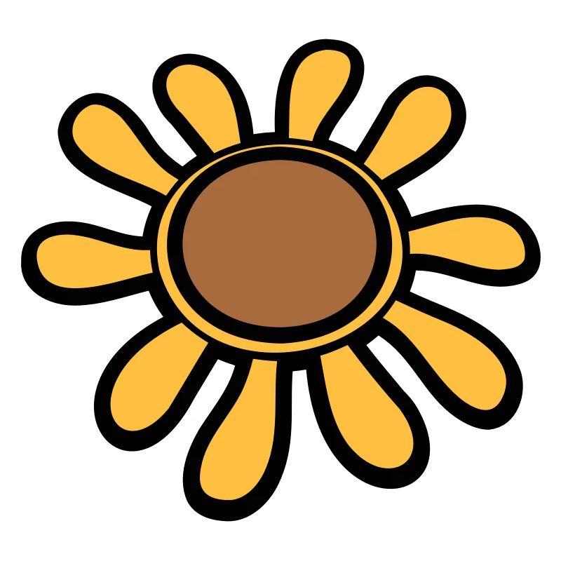 Petite fleur de soleil de tournesol jolie fleur