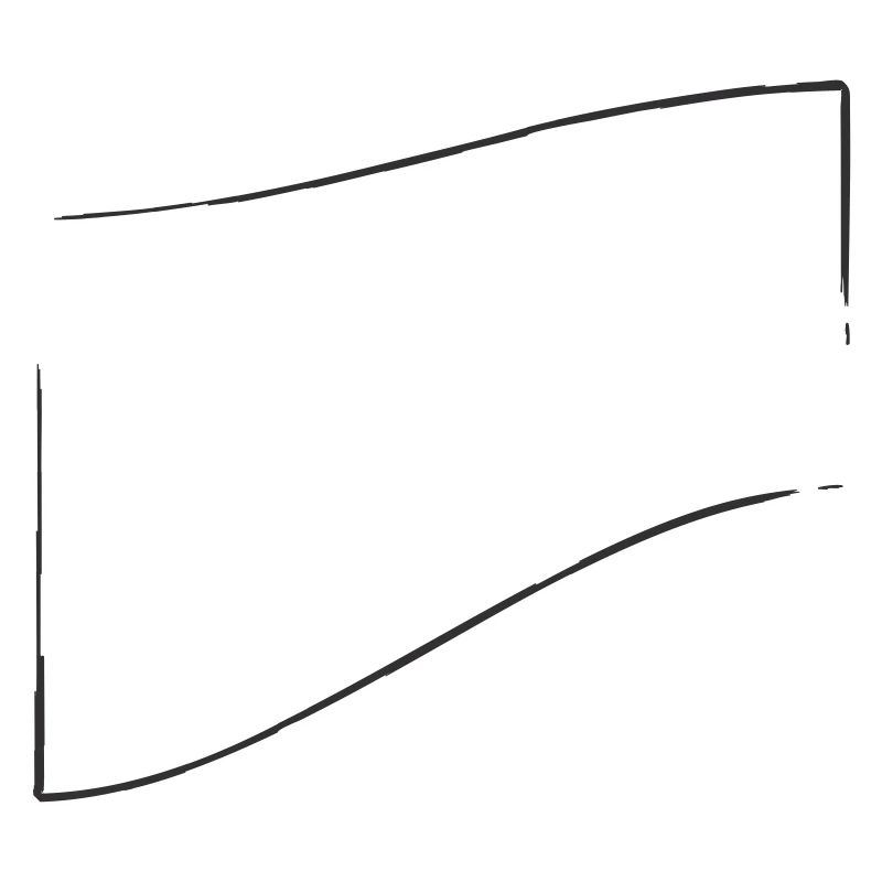 openFrame courbé vers le haut | Graphique vectoriel