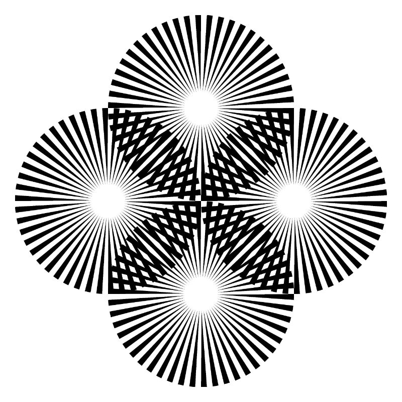 Illusion Geometry Optical Illusion Pattern