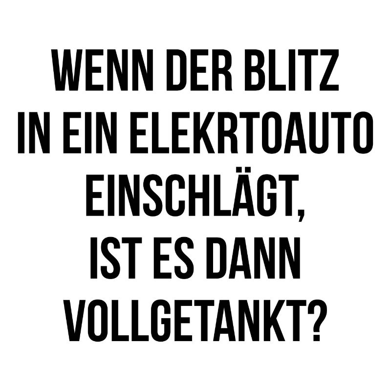 Wenn der Blitz in ein E Auto einschlägt getankt