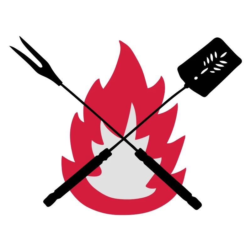 barbecue cook tools fire on BBQ best gift idea