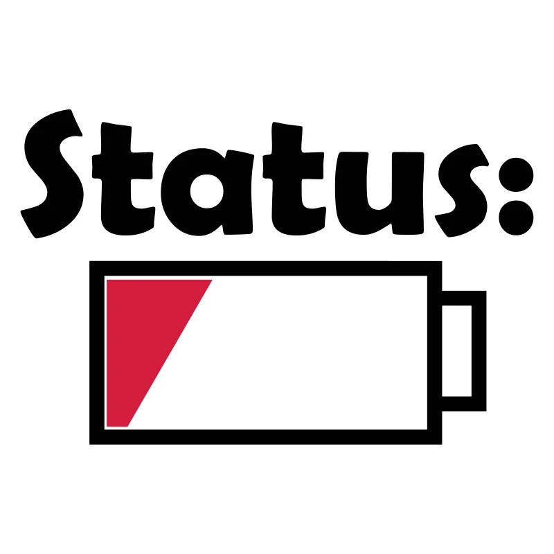 Battery status empty