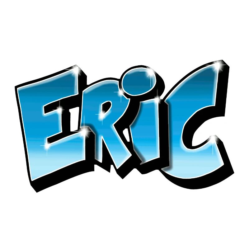 ERIC GRAFFITI TAG PRINTABLE BY MAX LE TAGUEUR