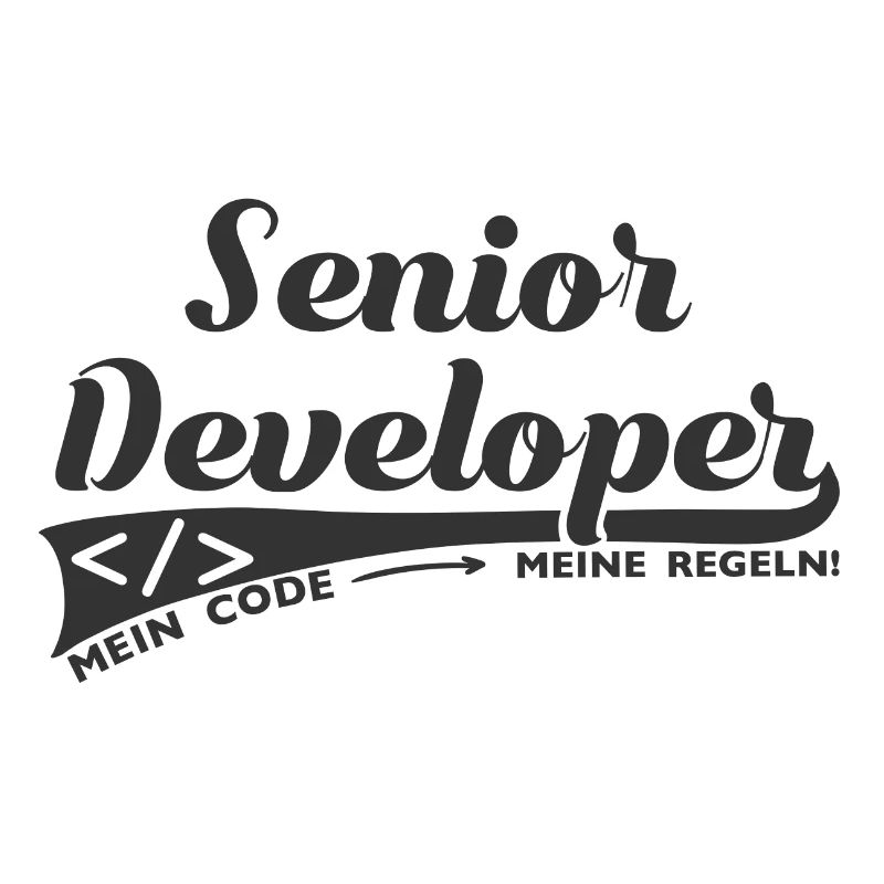 Senior Developer Software Entwickler Geschenk Nerd