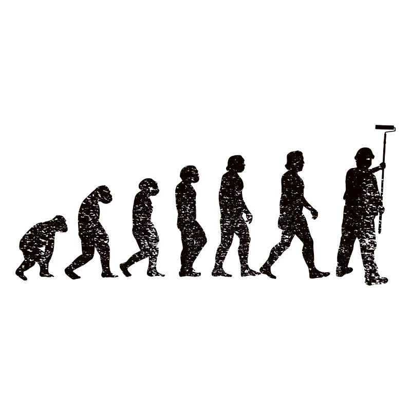 Maler und Lackierer Evolution Pinsel Streichen