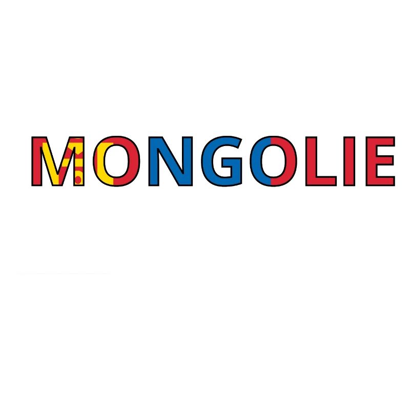 Drapeau Mongolie