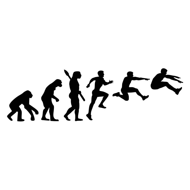 Évolution Saut en longueur