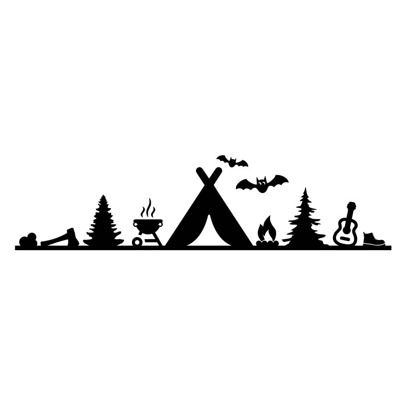 Freizeit - Camping Zelten Wald