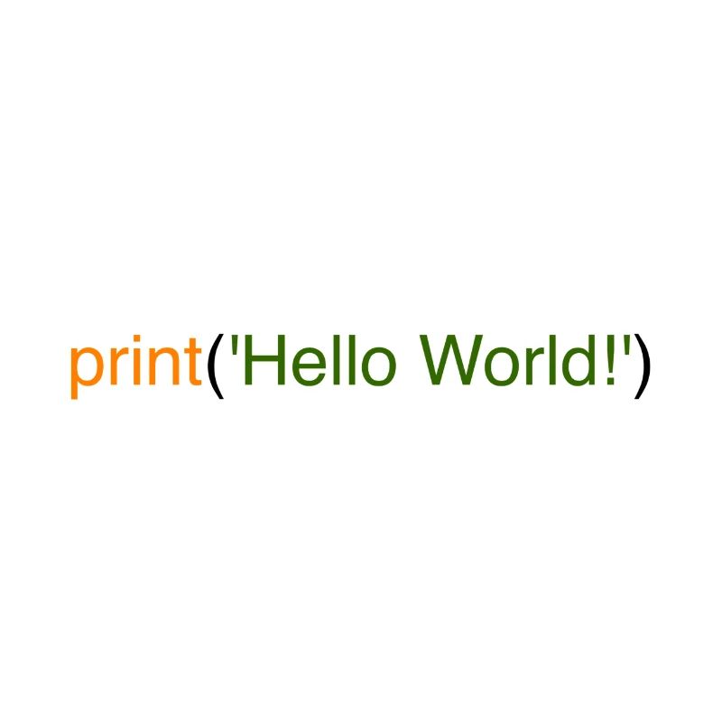 Bonjour le monde Python
