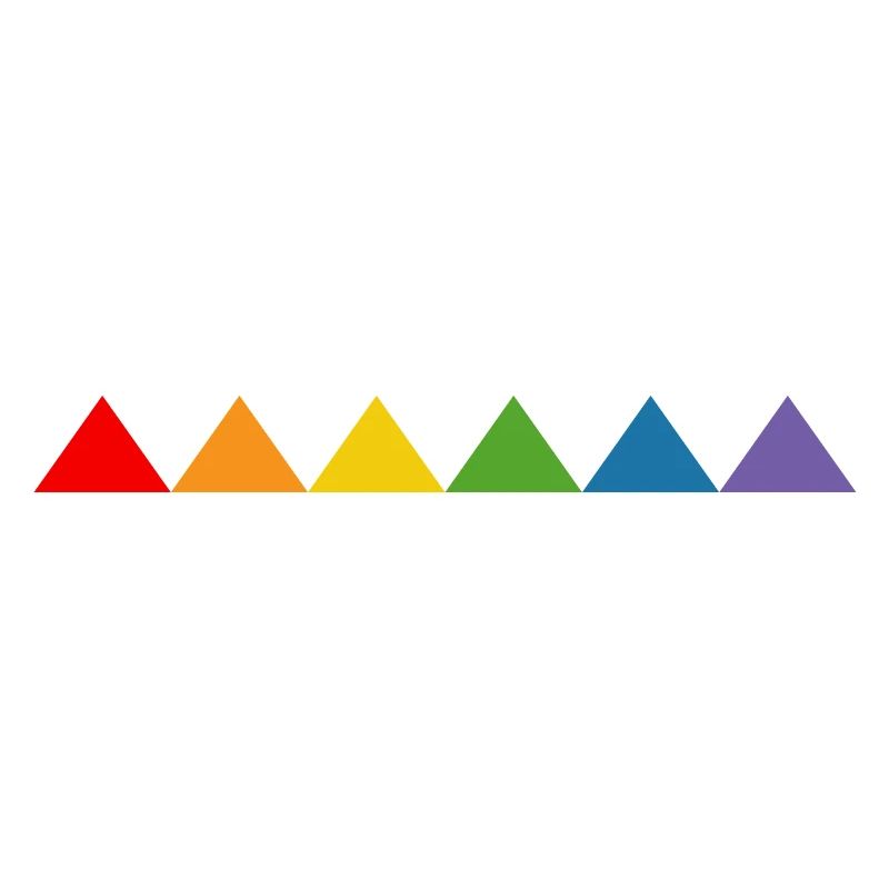 Triangle arc-en-ciel