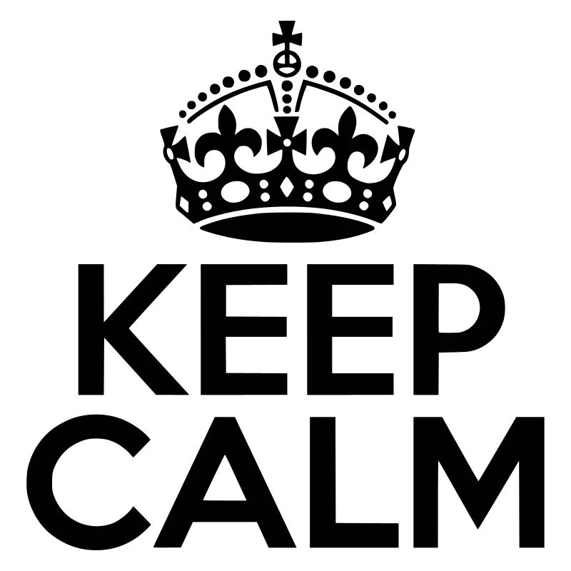 Keep Calm / dein eigener Text selber gestalten