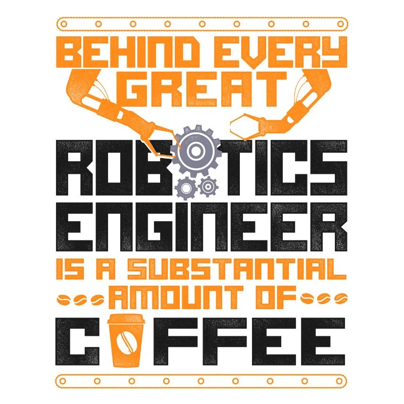 Robot Robotics Engineer Coffee