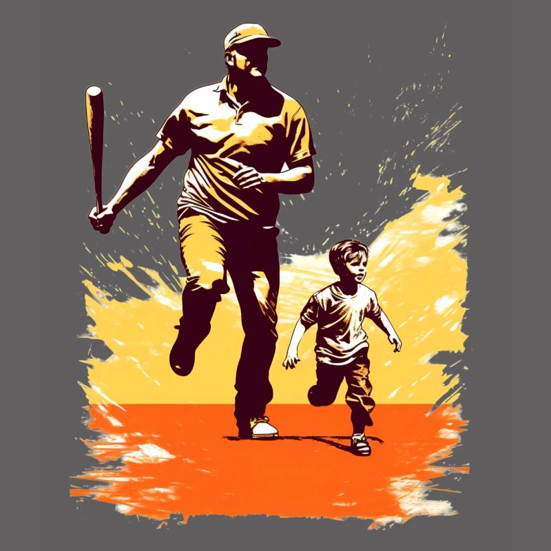 Baseball Vatertag Muttertag Geschenkidee