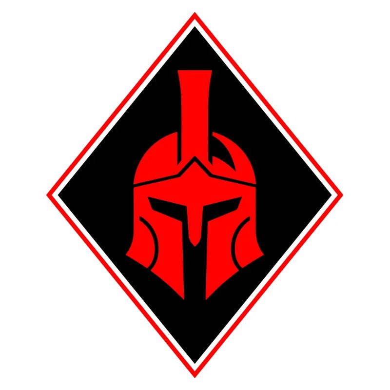 Spartan Helmet Logo Gladiator