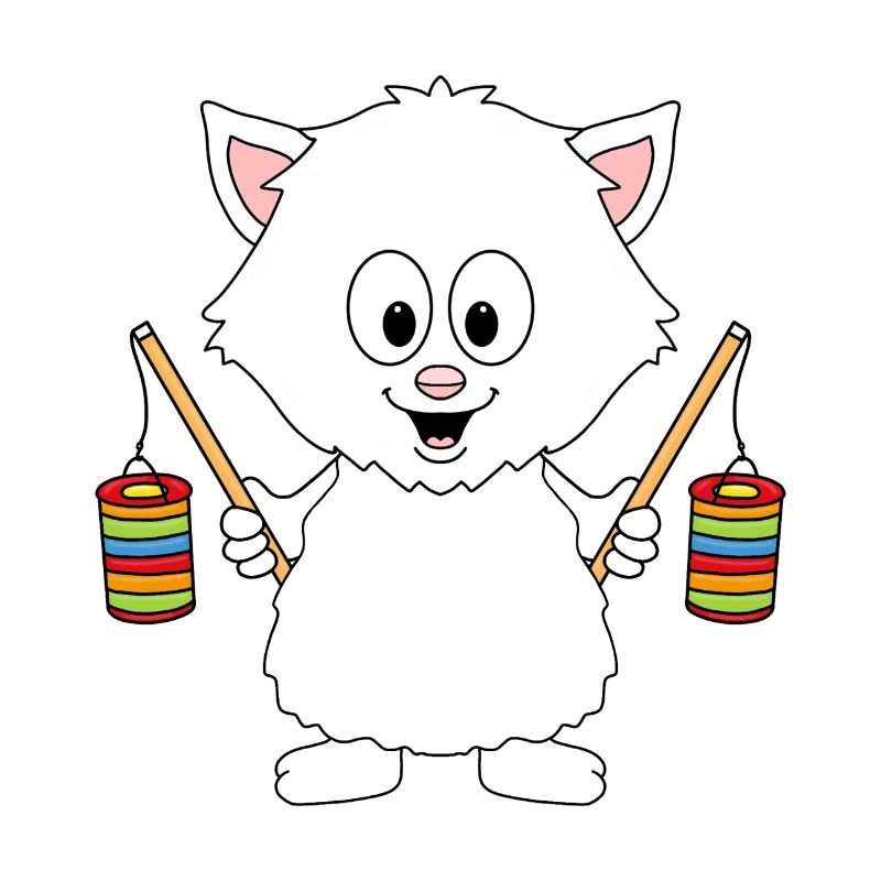 KATZE - KATER - LATERNE - LATERNENUMZUG