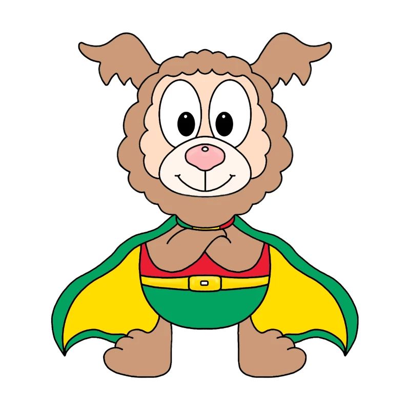 SUPERHELD - LAMA - ALPAKA - TIER