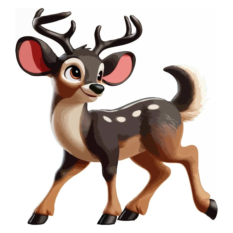 Rothirsch Cervus elaphus juvenil