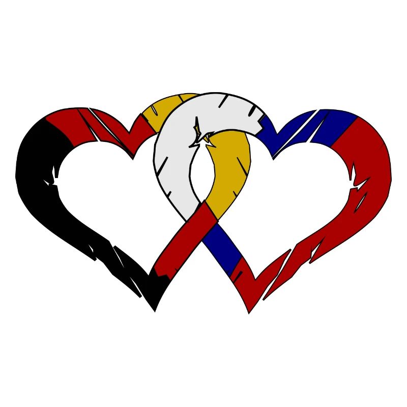 Russisch Deutsche Herzen
