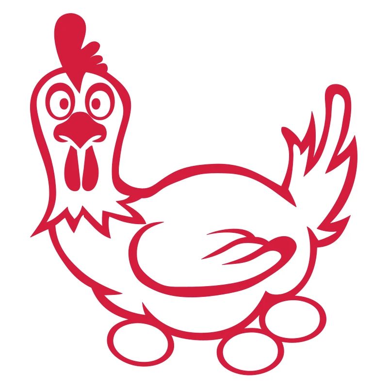 Hen drawing eggs 102