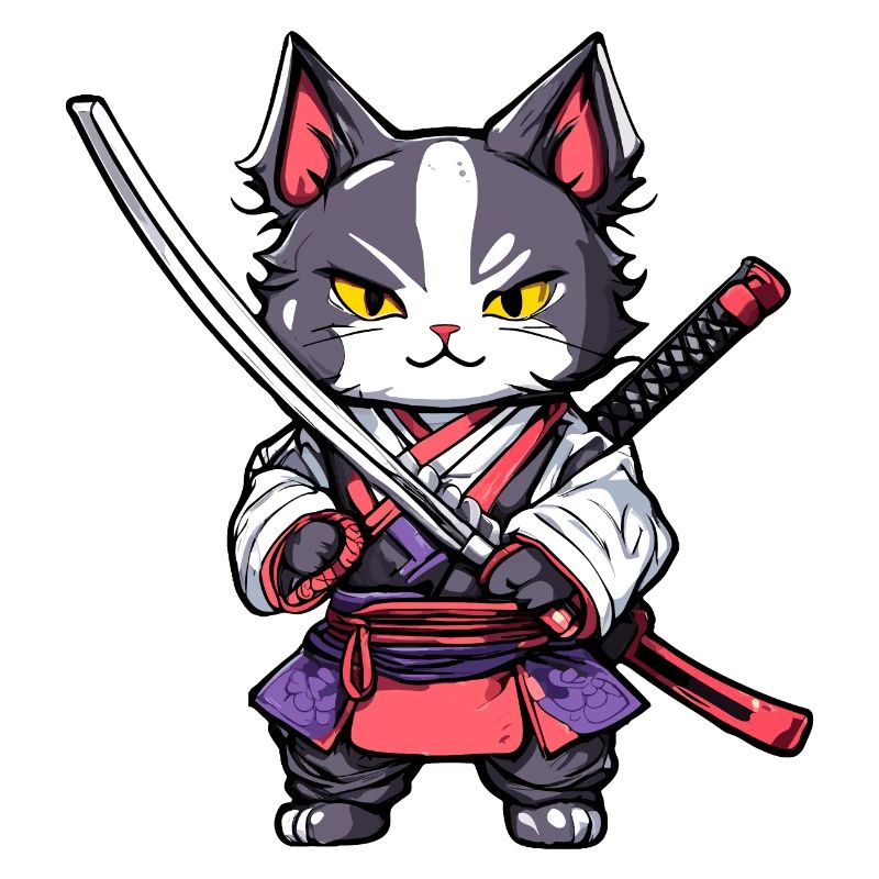 Chat samouraï #20