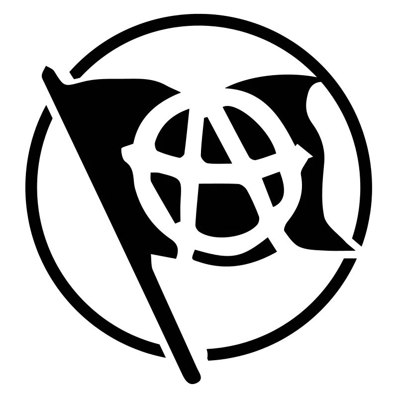 anarchy flag black